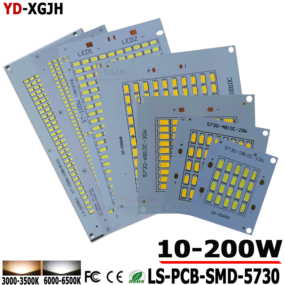 Flood Tray Table - LED alumínio placa projector, lâmpada PCB,