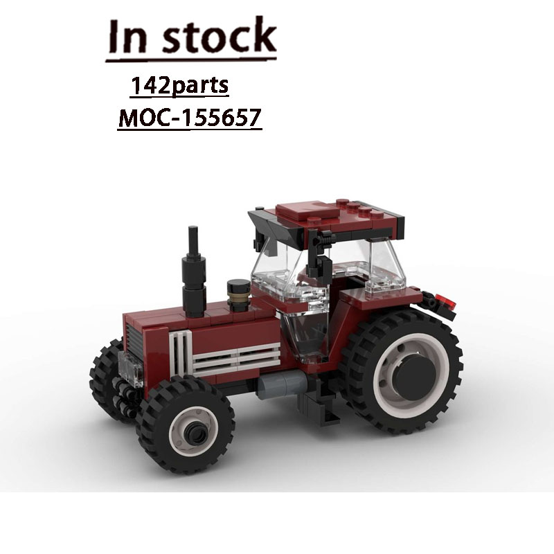 Urban Farming Model - MOC-155657 Trator Agrícola Retrô Urbano de